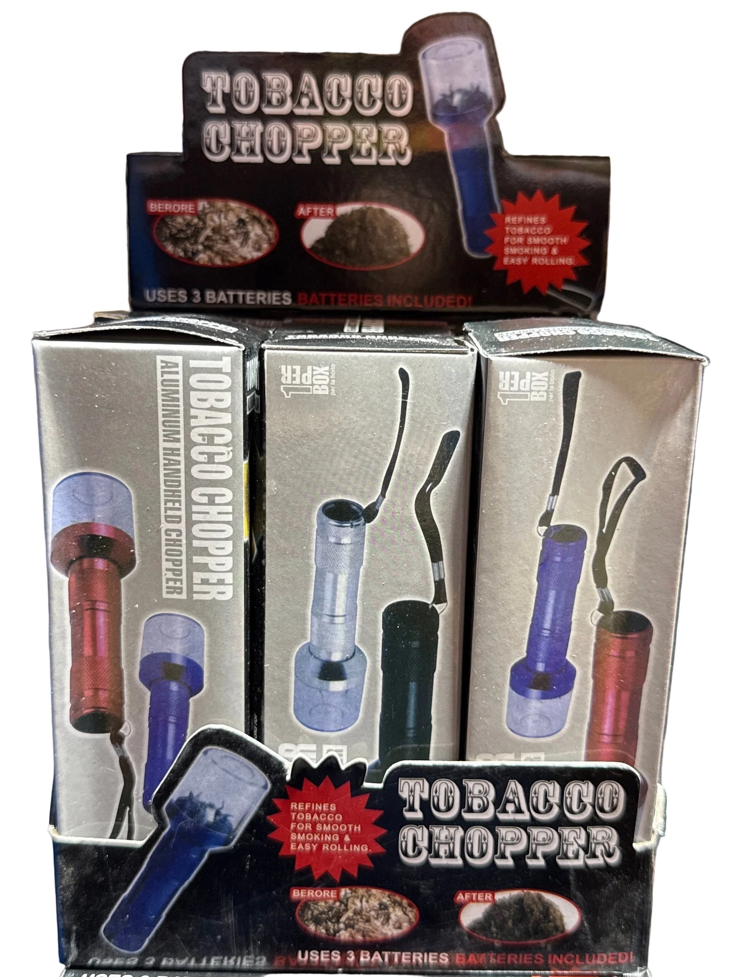 Tobacco chopper (6pk)