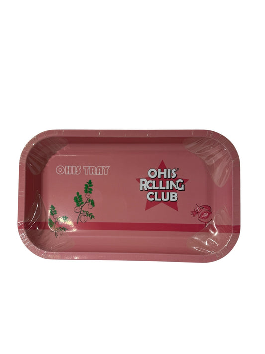 Rolling club tray