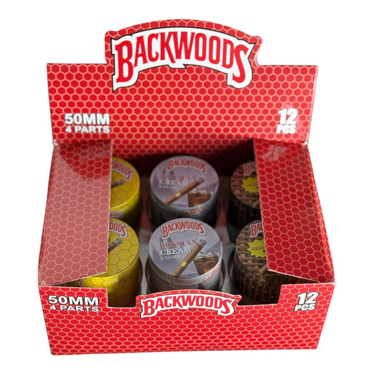 Backwoods 4-Piece Metal - Grinder (12pk)