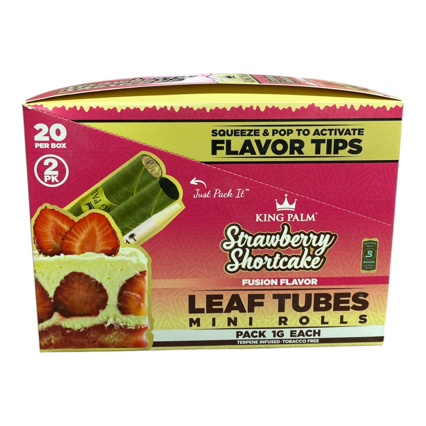 King palm strawberry shortcake 2pk