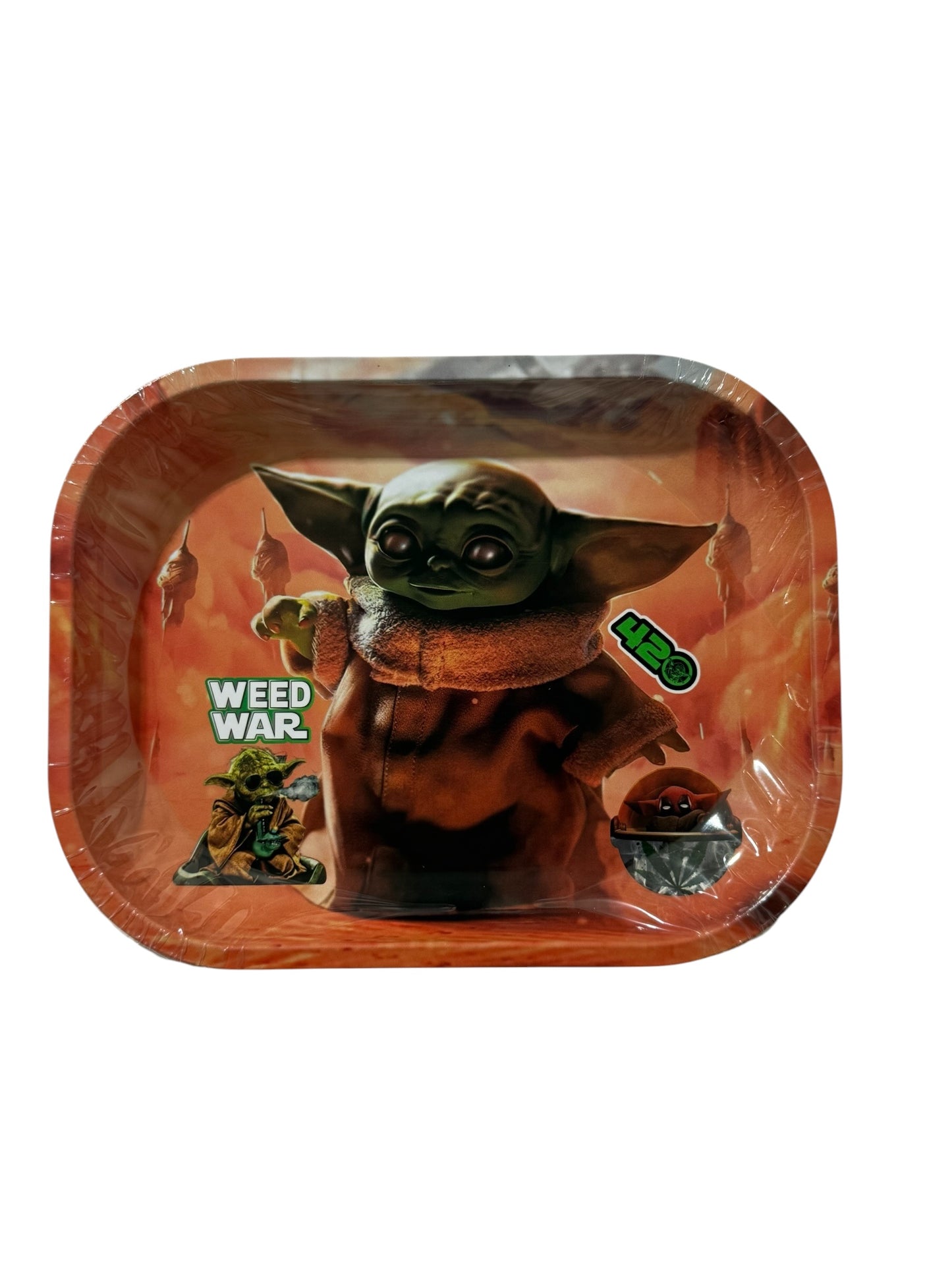 Rolling tray mixed designs (10pk) 18x14cm