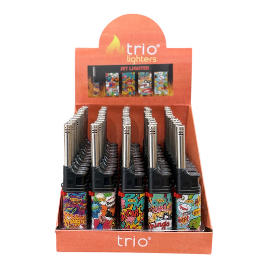 Candle lighter windproof Graffiti designs (50pcs)