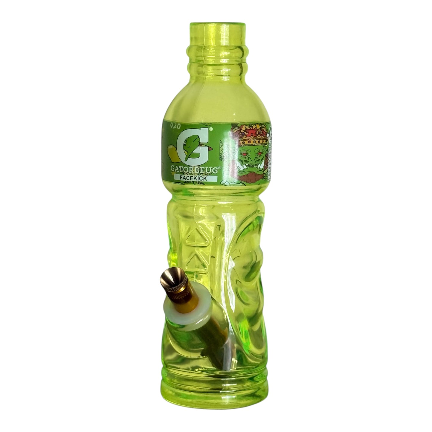 Acrylic Pop Bottle Bongs – Assorted Colours & Designs