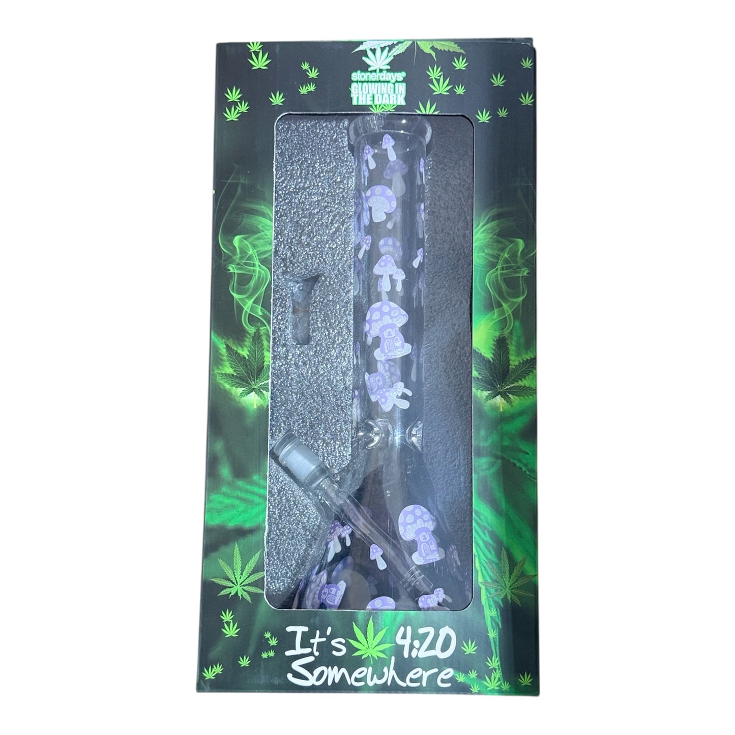 Mushroom beaker bong 35cm