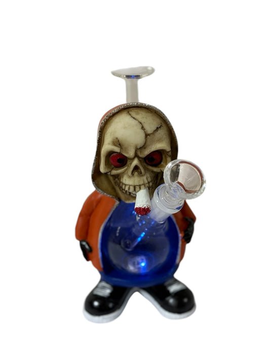 Skull light up bong