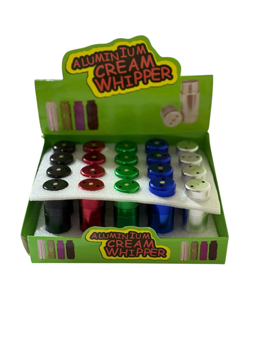 Aluminium cream whipper 20pk