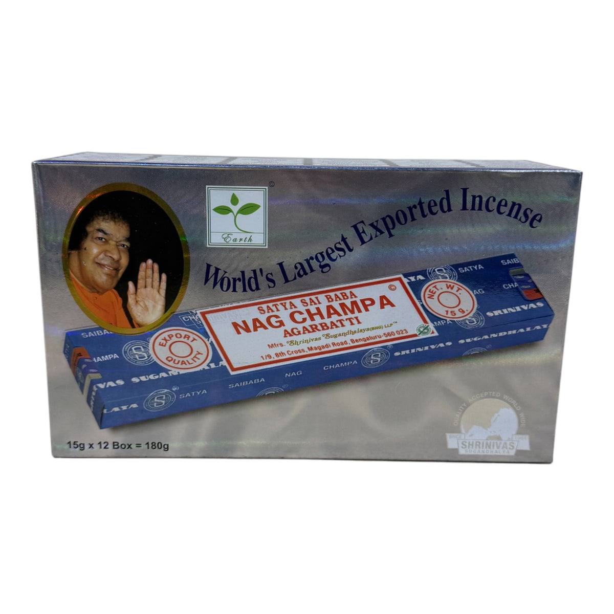 Satya Nag Champa (12pk) incense