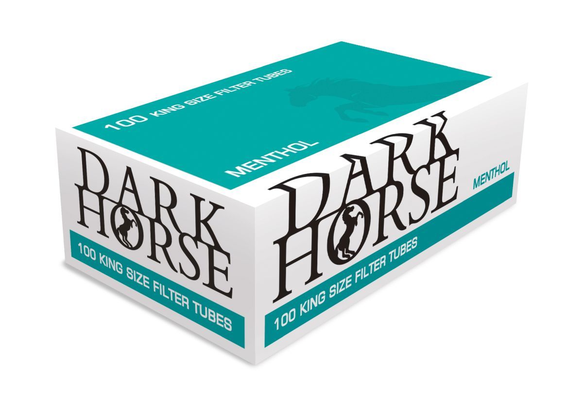 DARK HORSE MENTHOL  100 TUBES  - 10pk