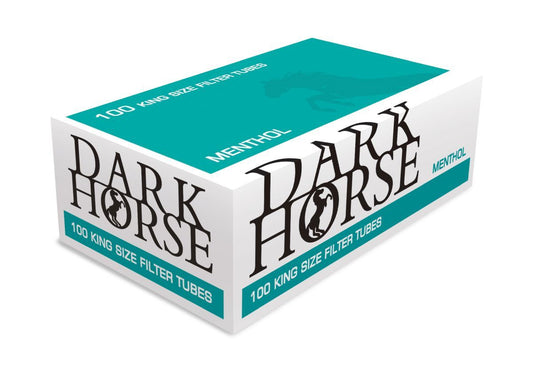 DARK HORSE MENTHOL  100 TUBES  - 10pk