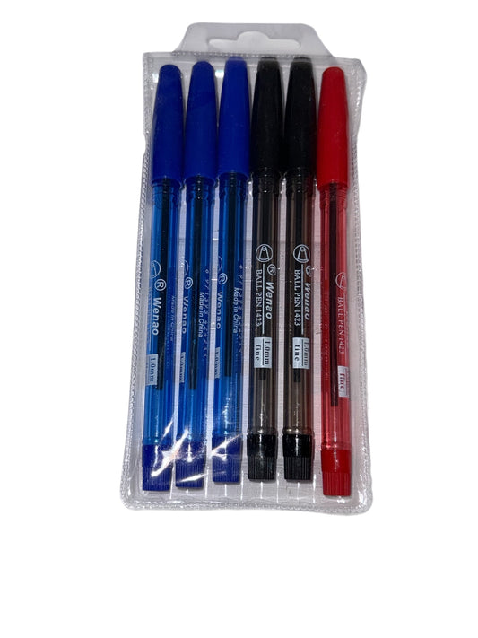 Coloured pens