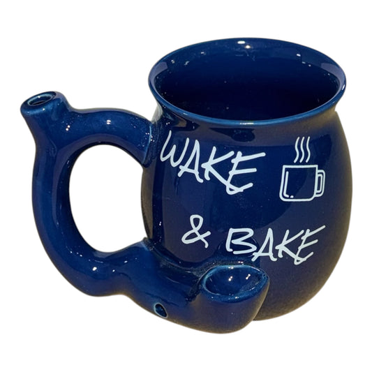 Ceramic pipe mug