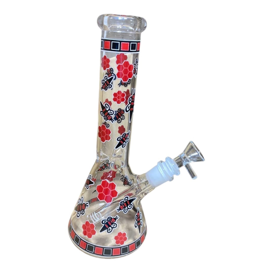 Honeycomb beaker Bong - 25cm