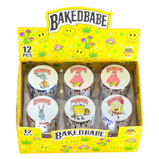 Backwoods 4-Piece Metal - Grinder (12pk)