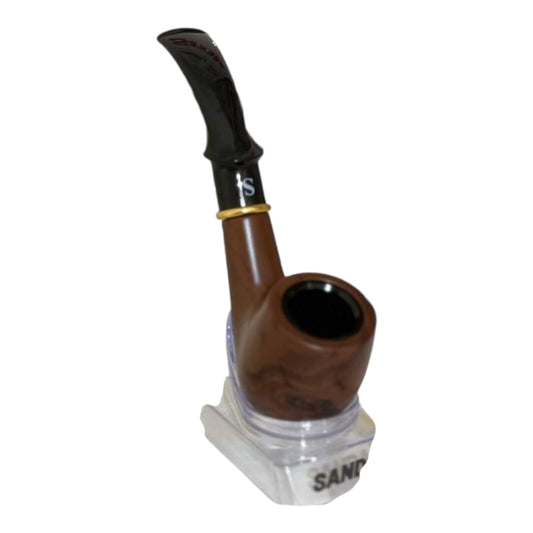 Wooden tobacco pipe