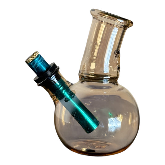 Mini Amber Glass Bong – 15cm X 24pk