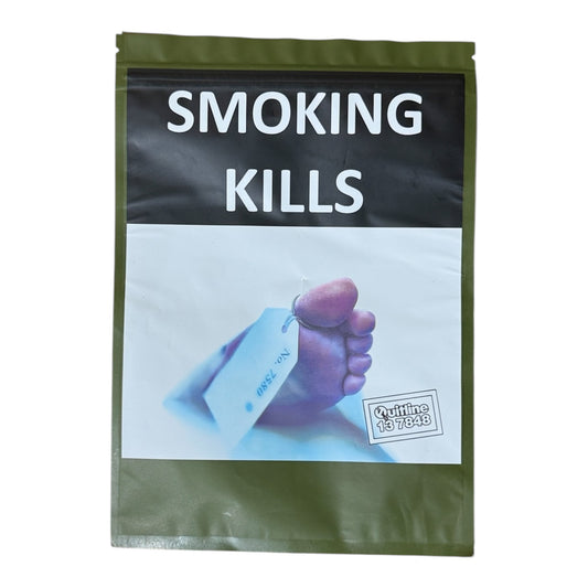 100g Tobacco ziplock bag (100pcs)