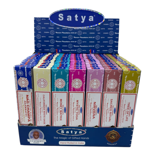 Satya display box (84pk) incense