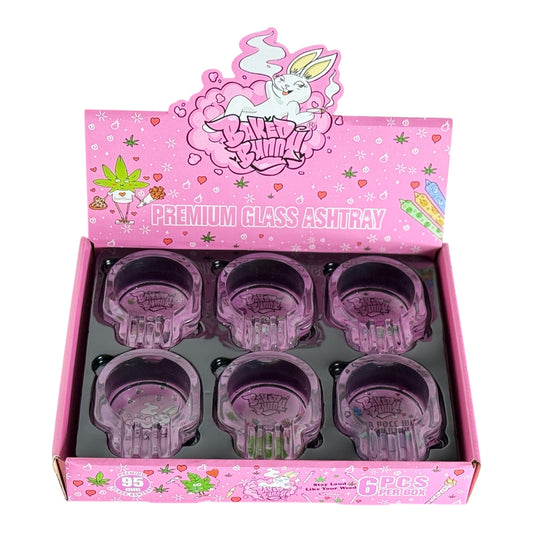 Baked Bunny - Glass Ashtray (6pk)