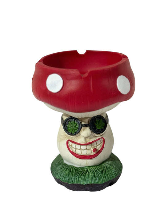 Mushroom resin ashtray