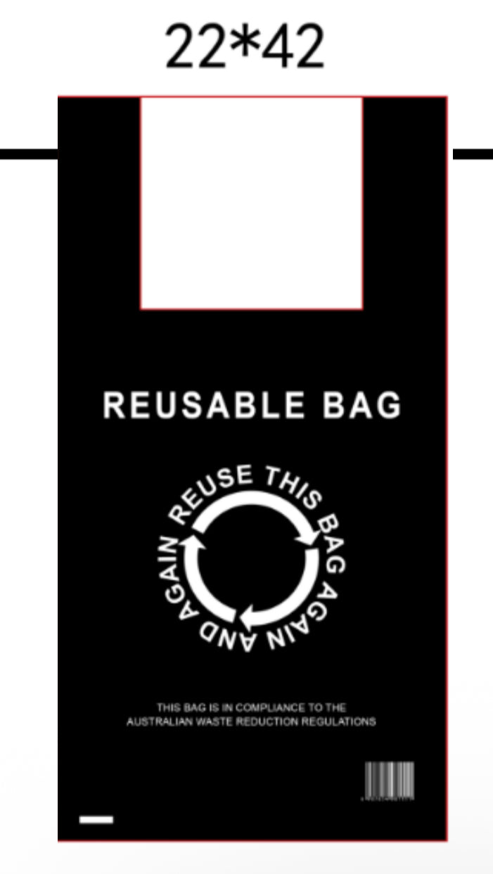Black plastic bags small (900pcs)