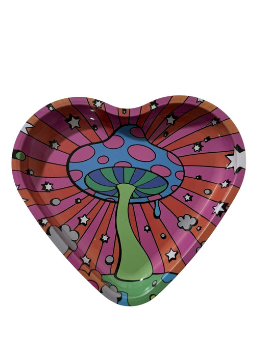 Love heart tray (10pk)