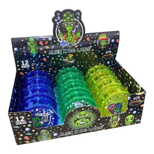 Mr joint 2-Piece plastic Grinder X 12pk 75mm