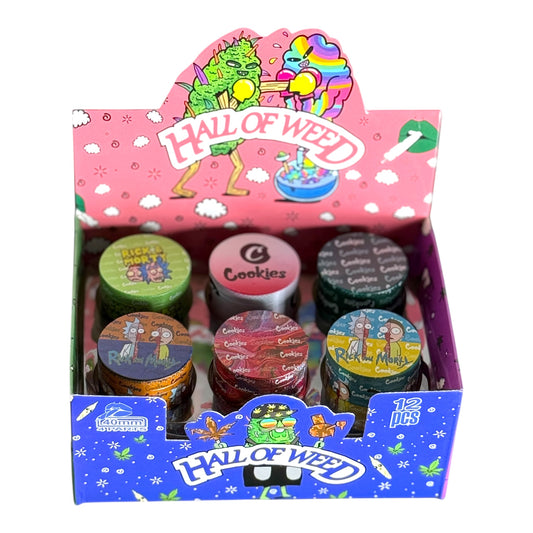 Cookies 4-Piece Small Metal - Grinder (12pk)