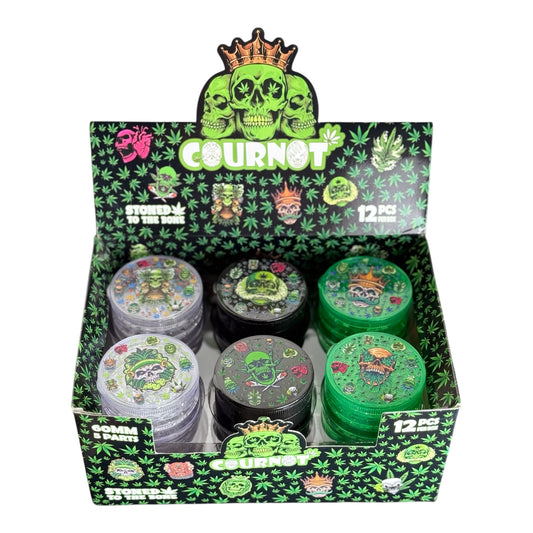 Alien Plastic Grinder 5 parts (12pk)