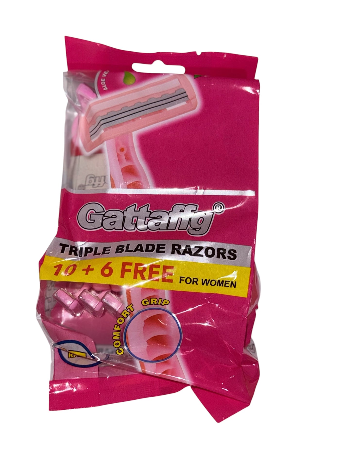 Pink triple razors 16pk