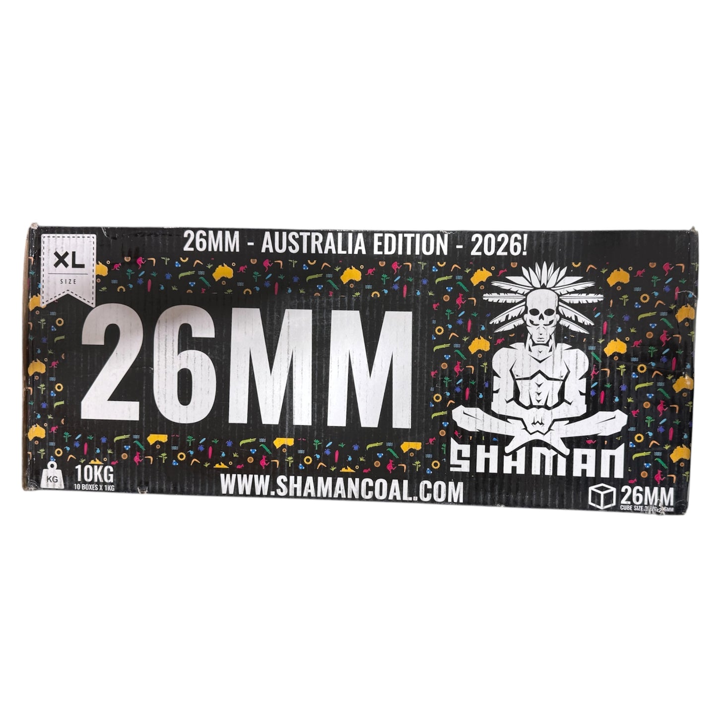 charcoal shaman cube 26mm