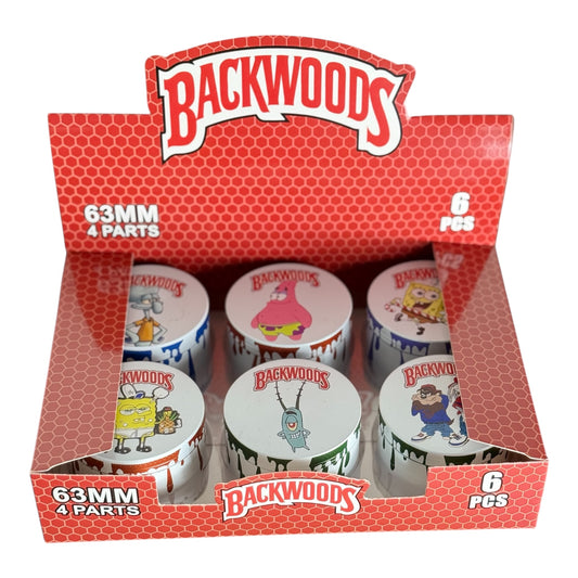 SpongeBob 4-Piece Metal - Grinder (6pk)