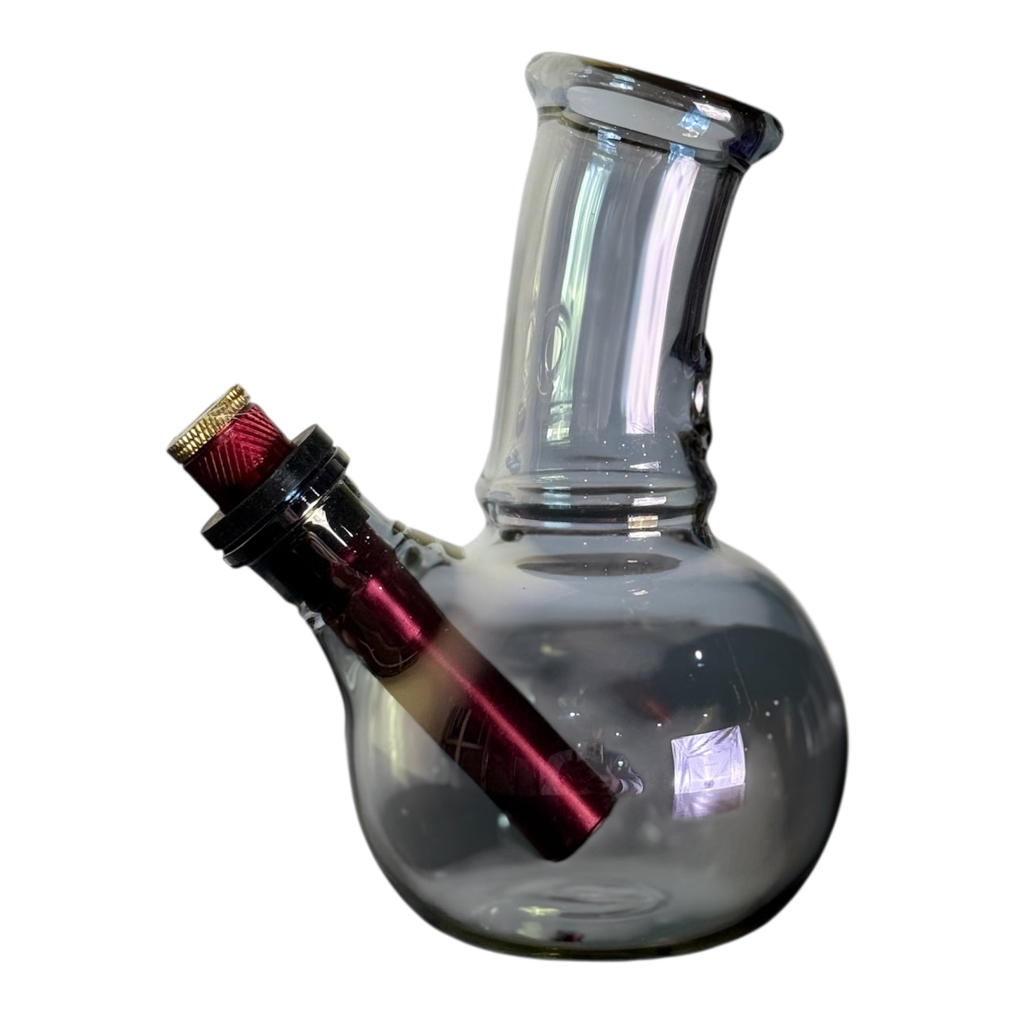 Mini Smoked Glass Bong – 15cm X 24pk