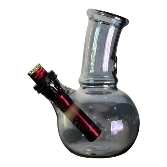 Mini Smoked Glass Bong – 15cm X 24pk