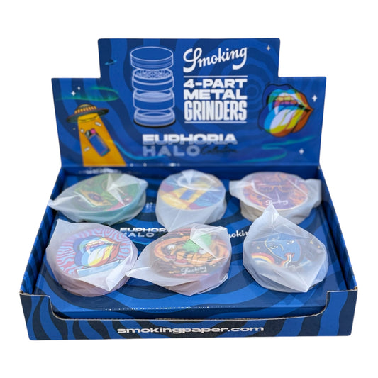 Smoking Grinder Metal Euphoria (6pk)
