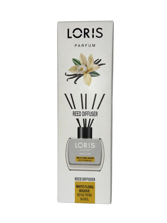 Loris white floral