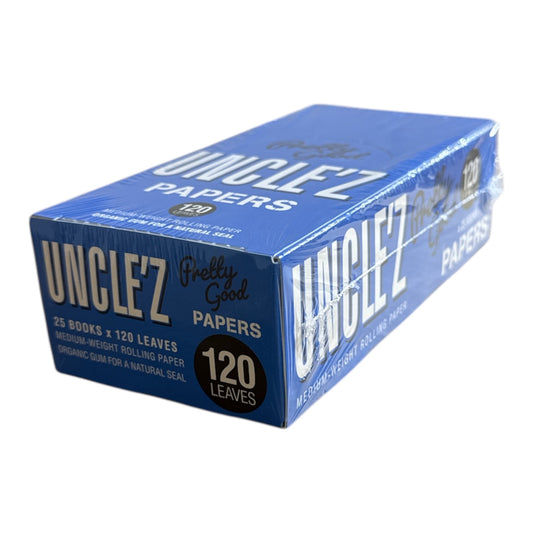 UNCLE’Z Dbl Blue Papers 25pk