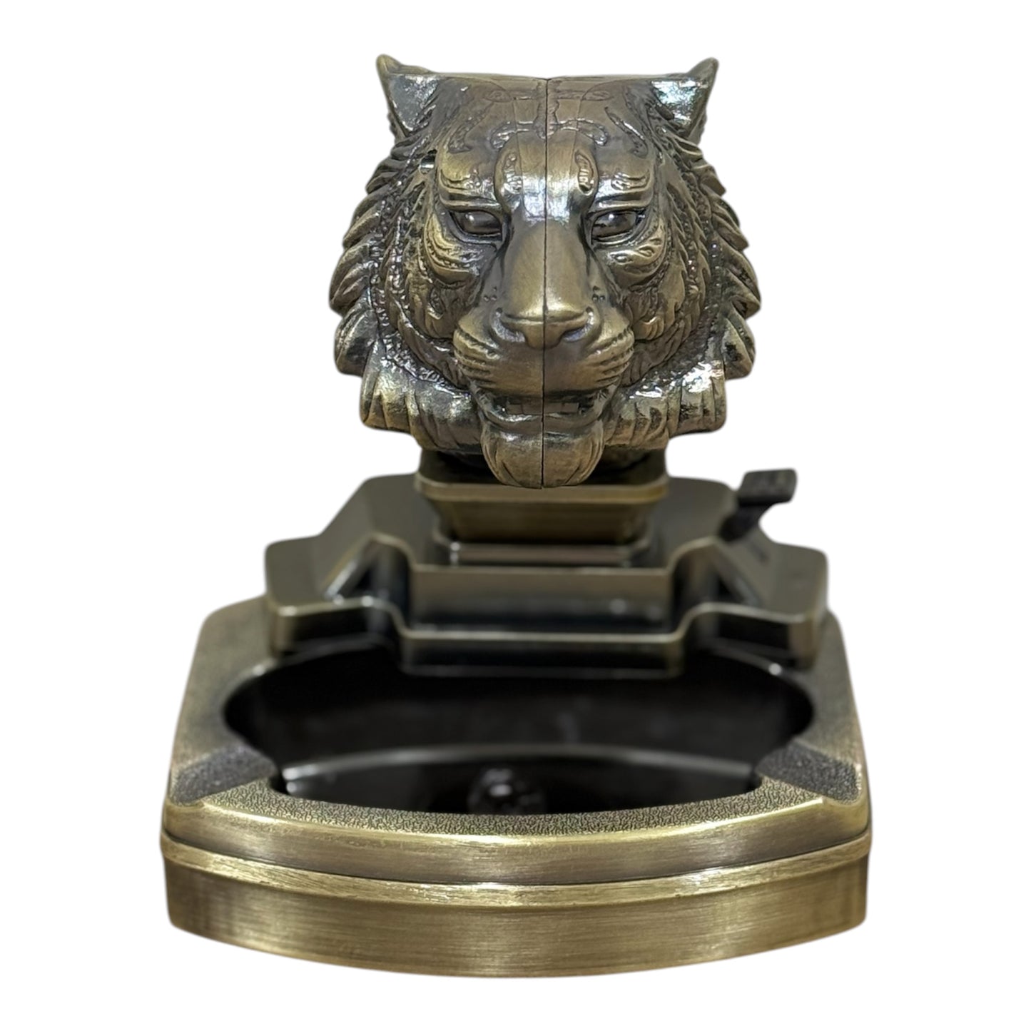 Tiger Lighter & Ashtray
