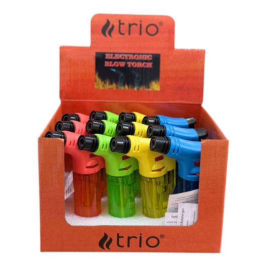 stand up blowtorch transparent (12pc)