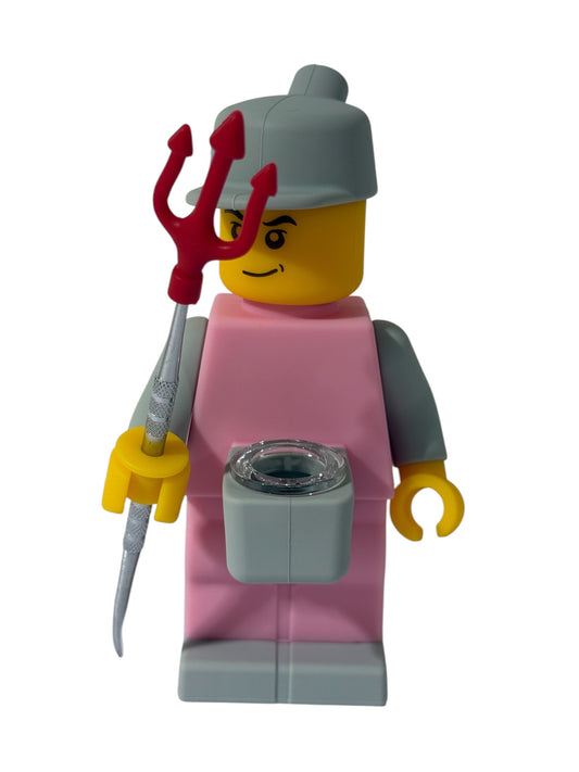 Lego man bong + dab pen