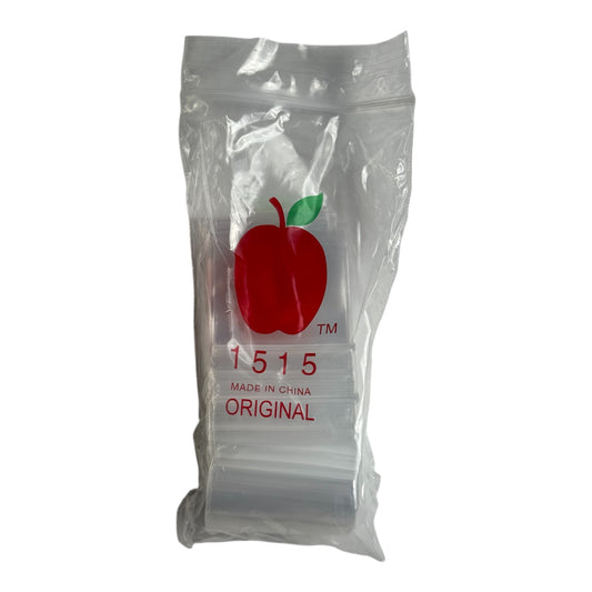1515  Small Resealable Bags X 10pk