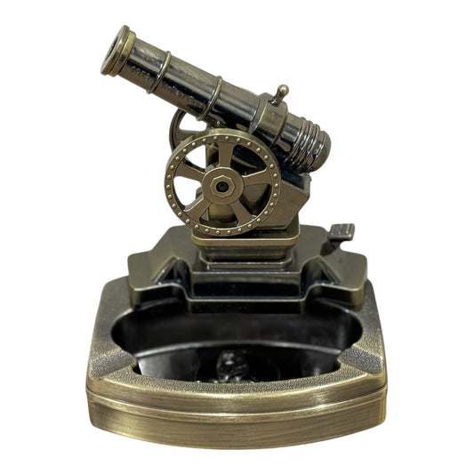 Cannon Lighter & Ashtray