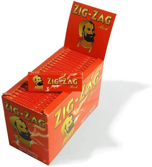 Zig Zag red large
