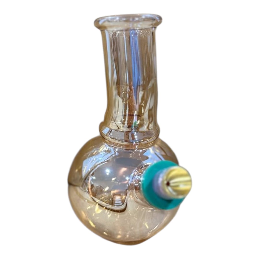 Mini shiny Glass Bong – 15cm