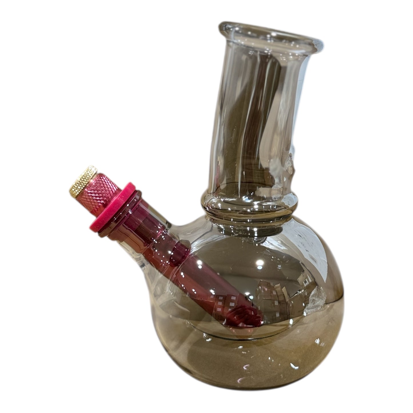 Mini dark Glass Bong – 15cm