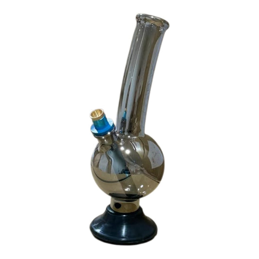 Dark Grey classic Glass Bong -25cm