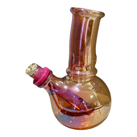 Mini red Glass Bong – 12cm