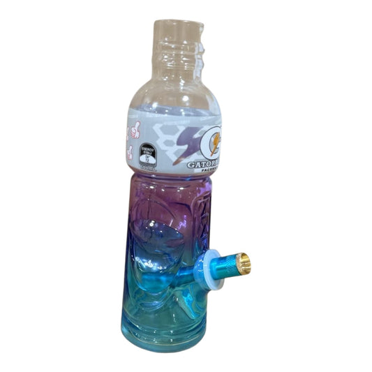Gradient blue purple coloured Gatorbueg Bong