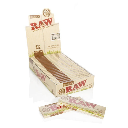 RAW ORGANIC 1/4 BOX/24 - 50 leaves
