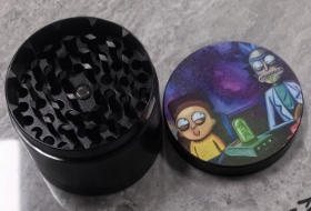 Rick & Morty 4-Piece Metal - Grinder (12pk)
