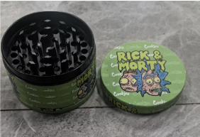 Rick & Morty 4-Piece Metal XXL - Grinder (6pk)